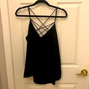 Black Express tank top
